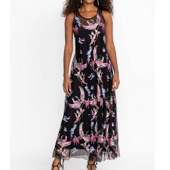 NWT Johnny Was Mazzy A-Line Dress L NWT - Picture 1 of 4